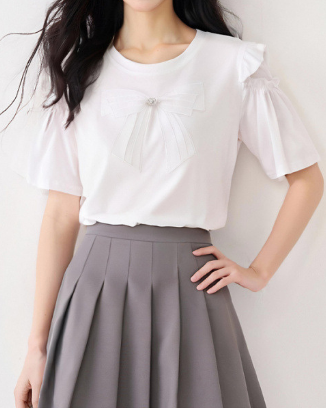 Clara Ribbon Puff T-Shirt