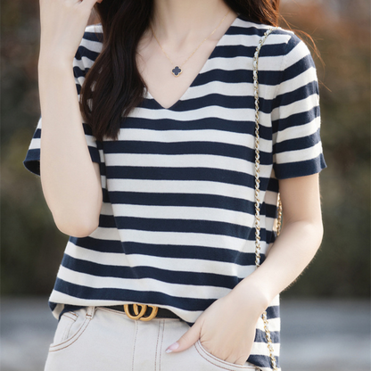 Delia Soft Stripe T-Shirt