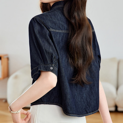 Nora Ease Denim Shirt