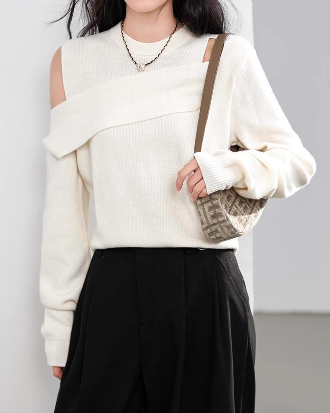 Elodie Off-Bar Knit Top