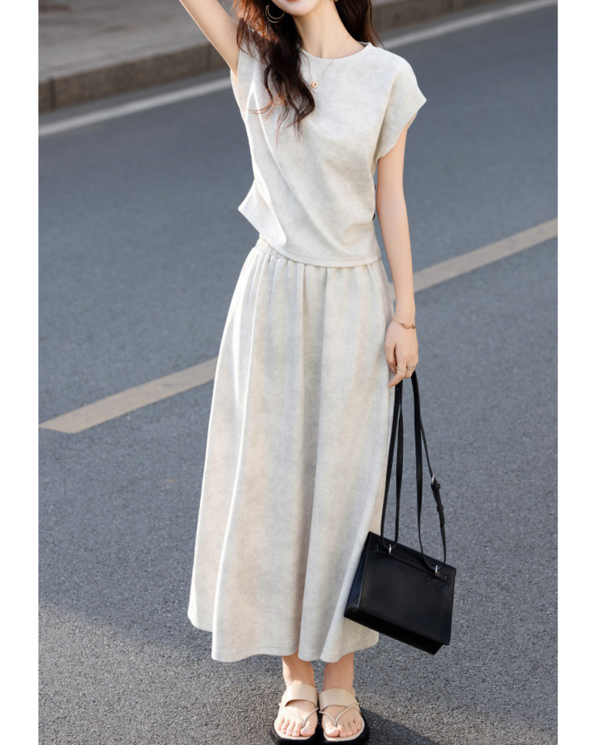 Mira Drift Cotton Maxi Set