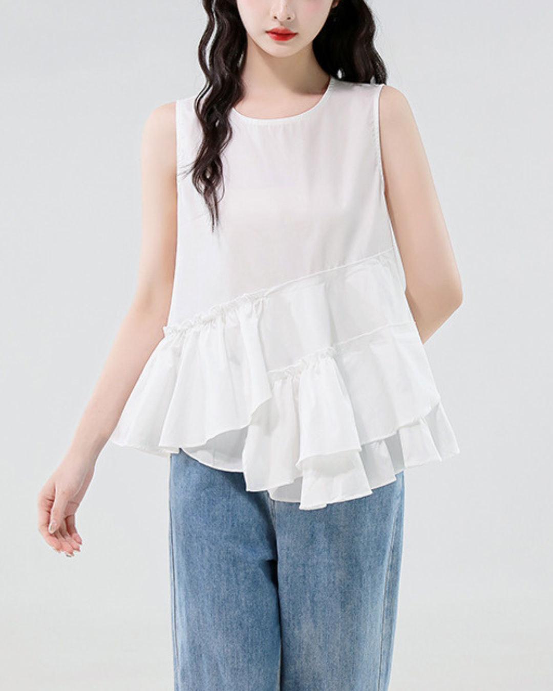 Alina Soft Curve Cotton Shirt