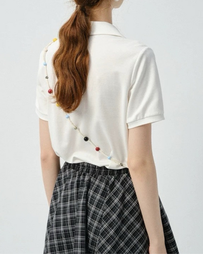 Lina Soft Collar T-Shirt