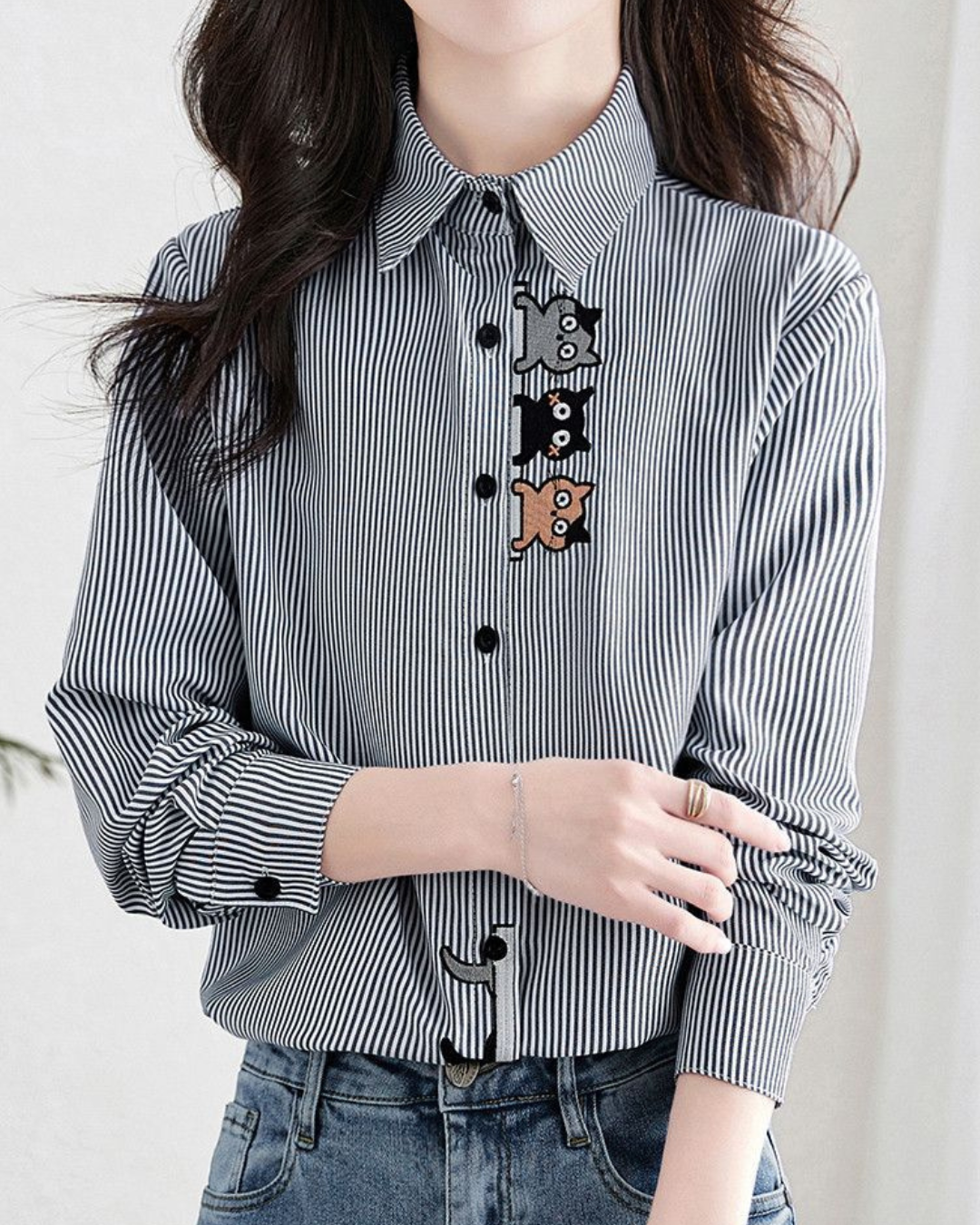 Mira Playful Stripe Shirt