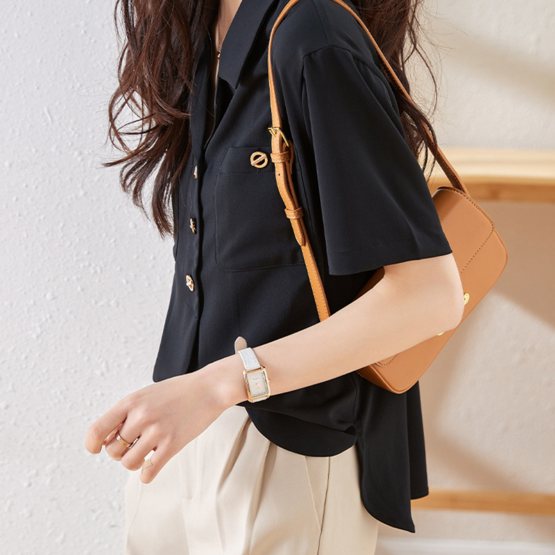 Mara Polished Pocket Shirt