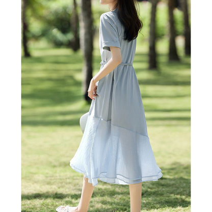 Skye Layer Soft Hem Dress