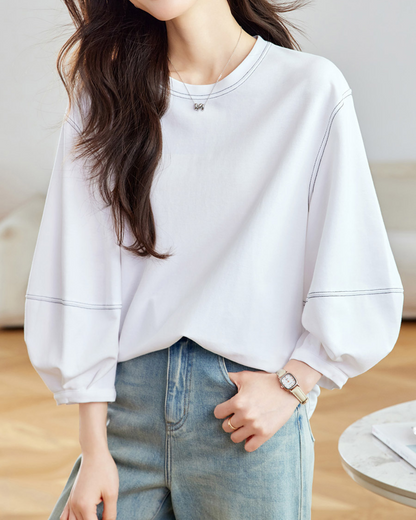 Margo Ease Balloon Sleeve T-Shirt