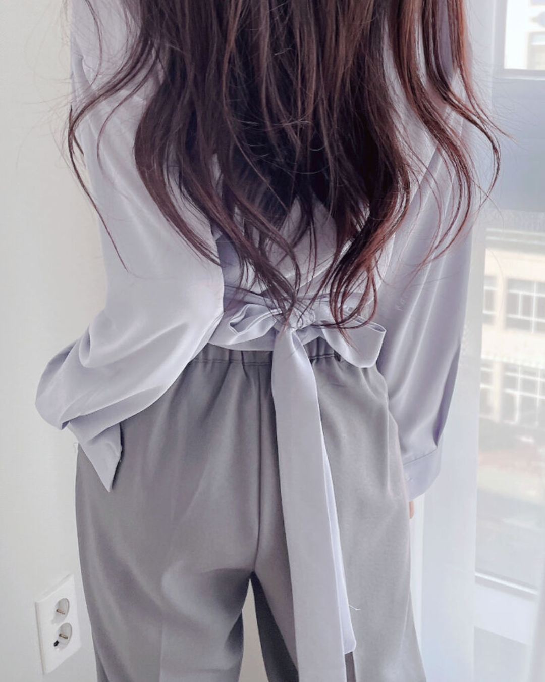 Elora Tie Back Drape Shirt