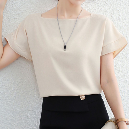 Isla Airy Curve Sleeve Blouse