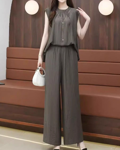 Mira Soft Pleat Flow Set