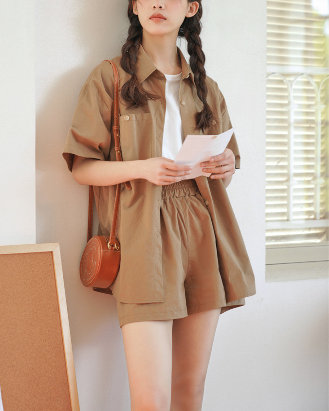 Eloise Ease Cotton Short Set