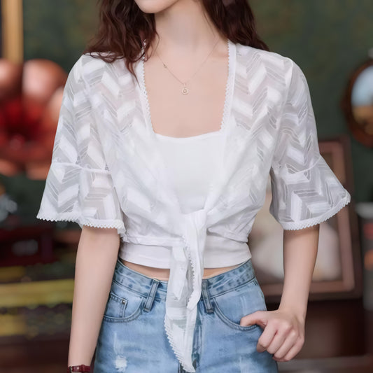 Lina Drift Lace Coverup