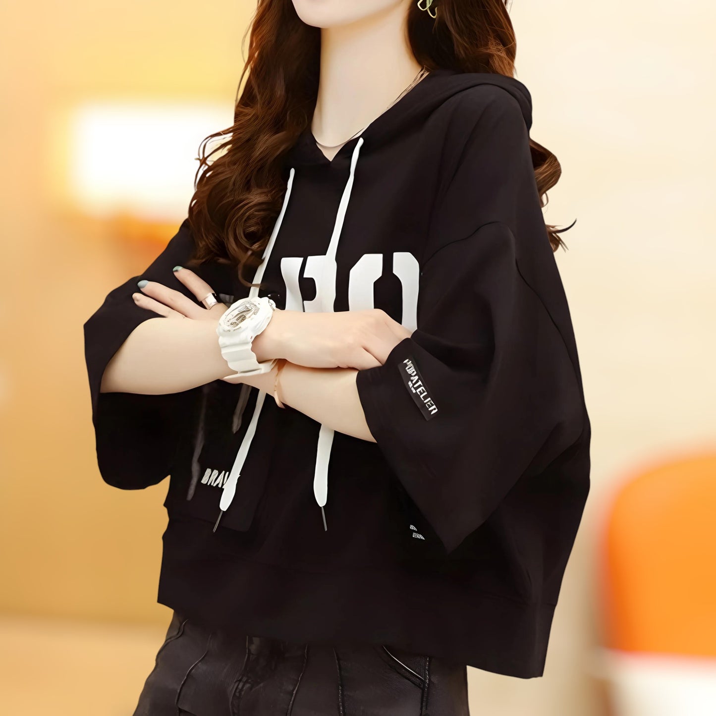 Brava Bold Pocket Hoodie T-Shirt