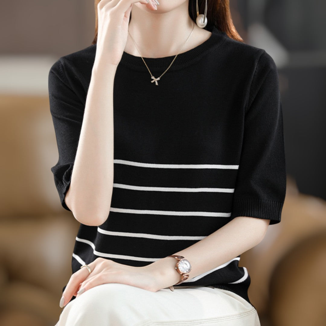 Marina Line Calm Knit Top