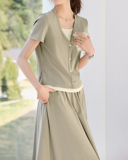 Siena Layered Calm Skirt Set