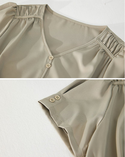 Lina Flow Waist Tie Dress