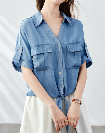 Livia Light Tie Shirt