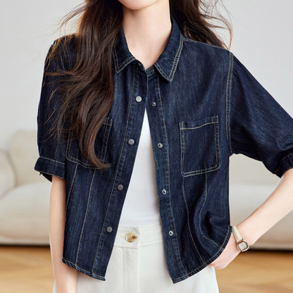 Nora Ease Denim Shirt