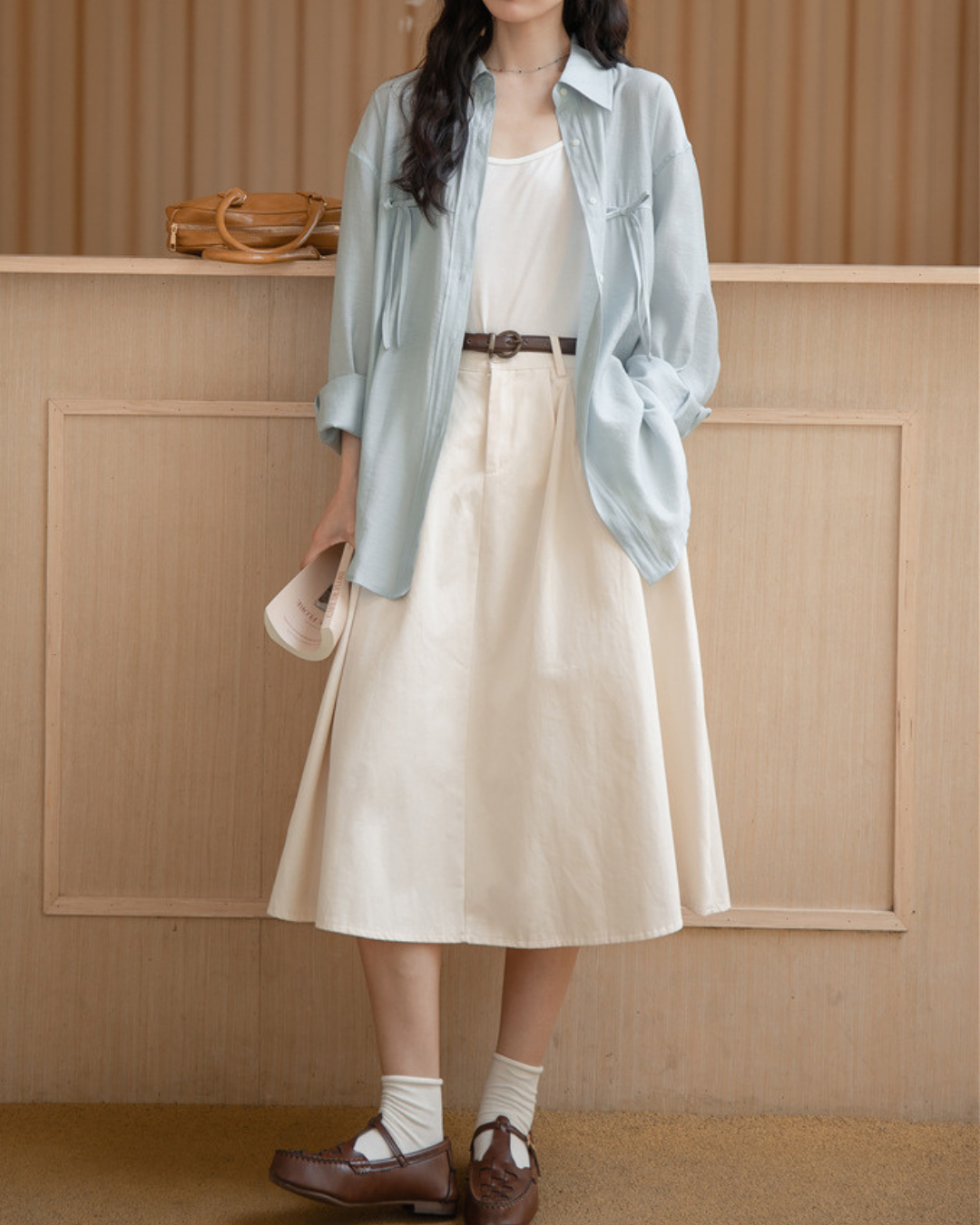 Liora Calm Soft Oversized Shirt