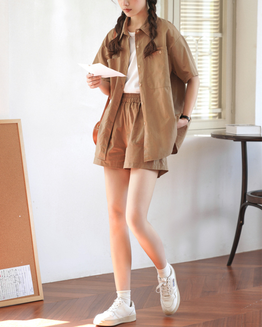 Eloise Ease Cotton Short Set
