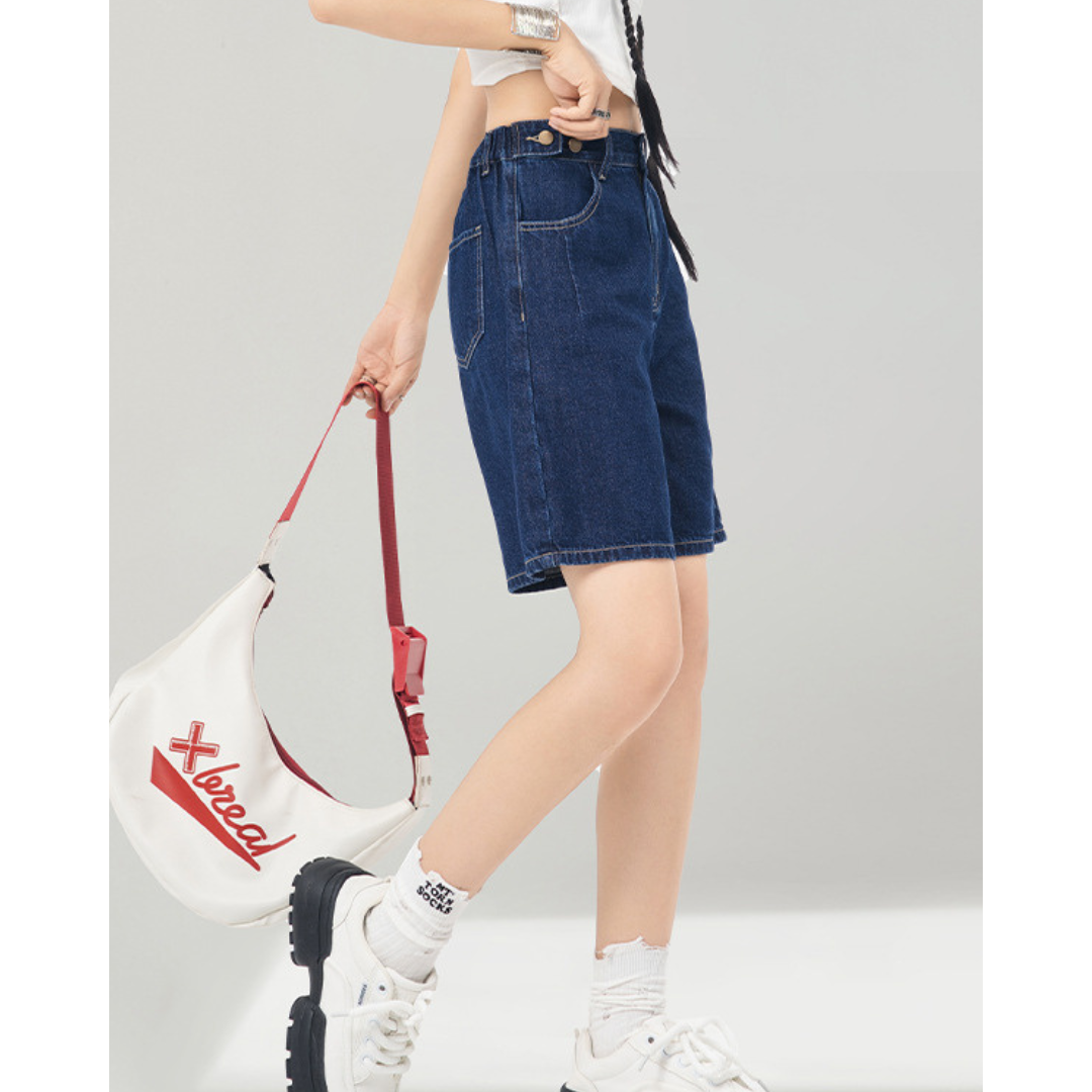 Tilda Free Waist Denim Shorts