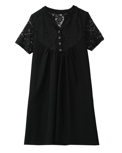 Lucia Soft Lace Shift Dress