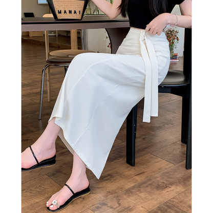 Mira Soft Tie Column Skirt