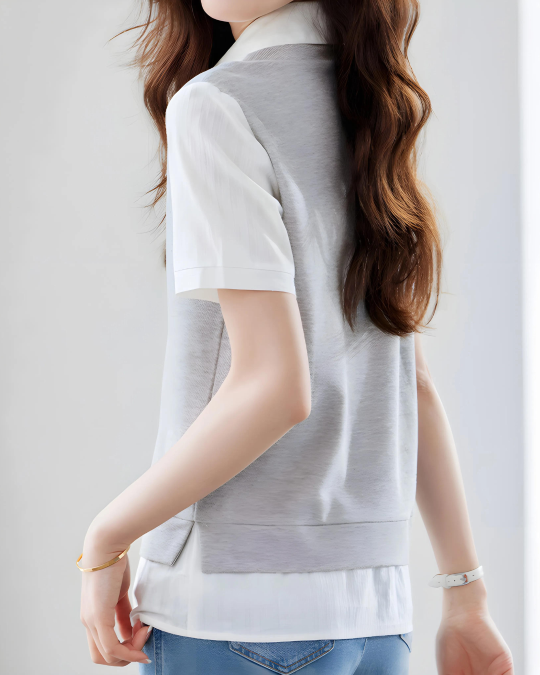 Meline Soft Layered Shirt
