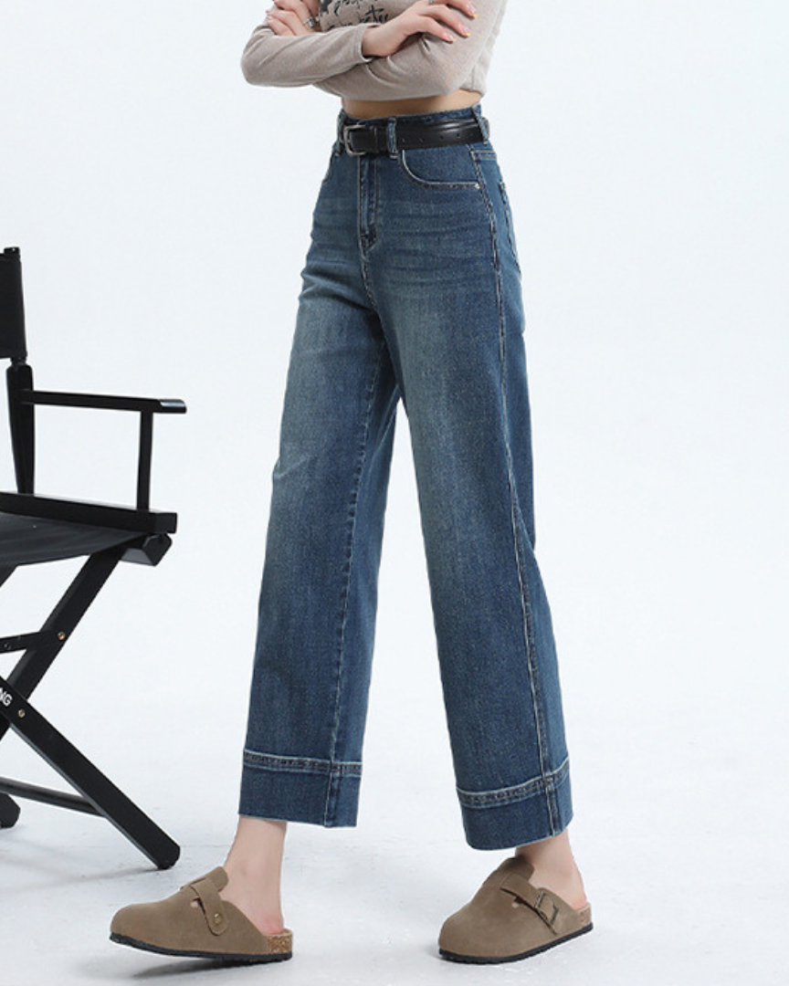 Liora Cuff Straight Denim