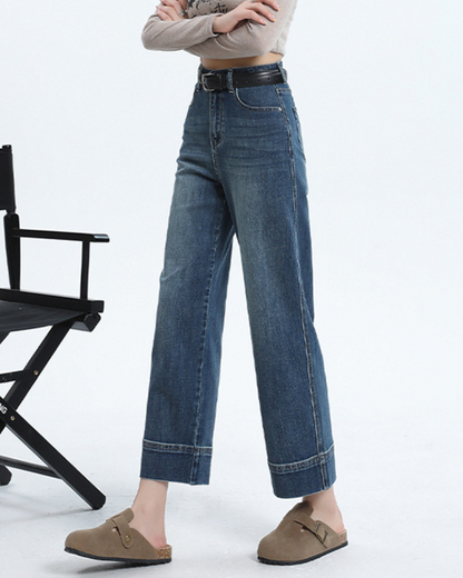 Liora Cuff Straight Denim