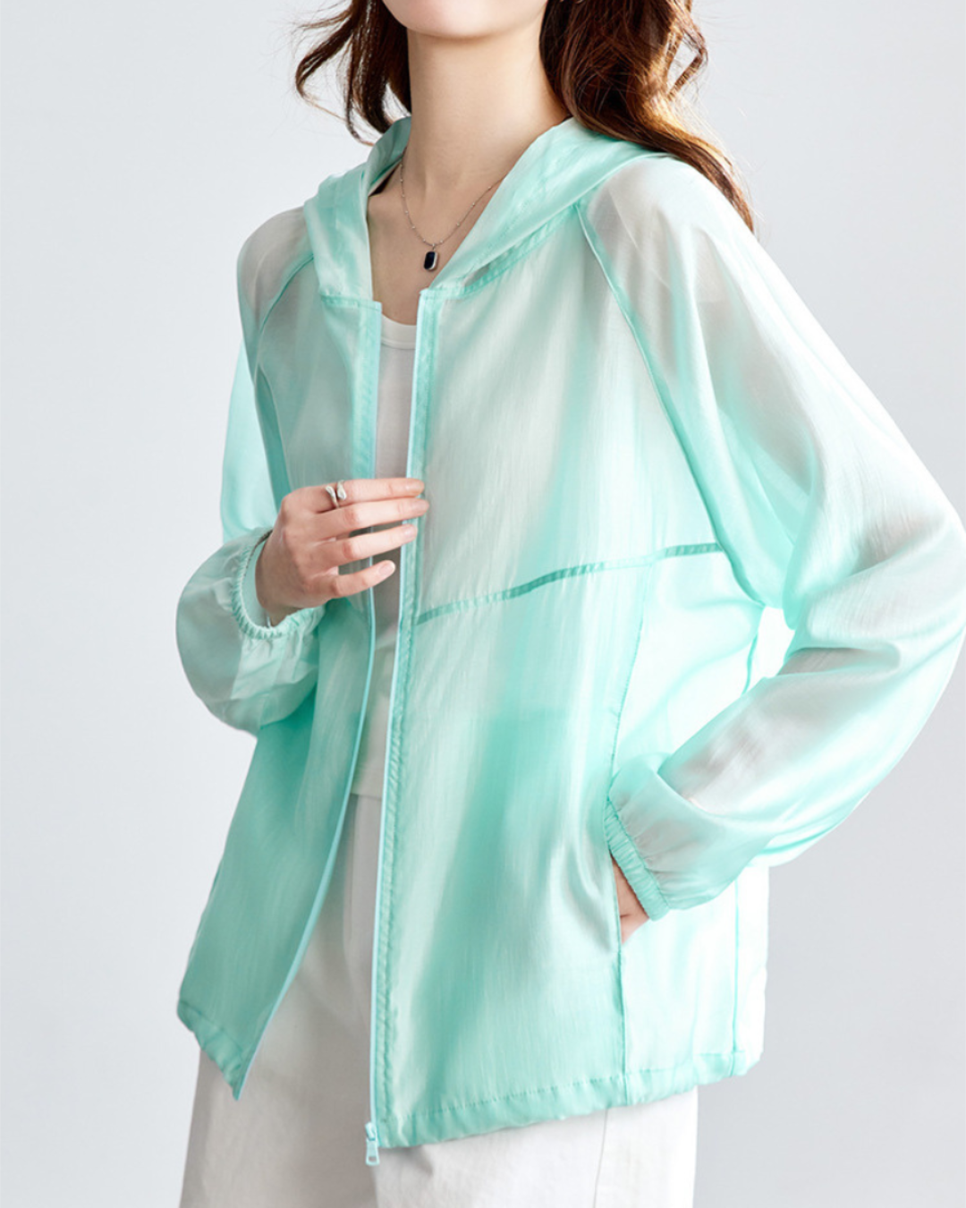 Isla Breeze Hooded Light Jacket