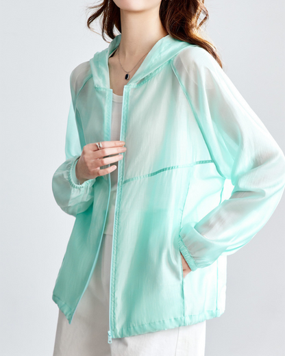 Isla Breeze Hooded Light Jacket
