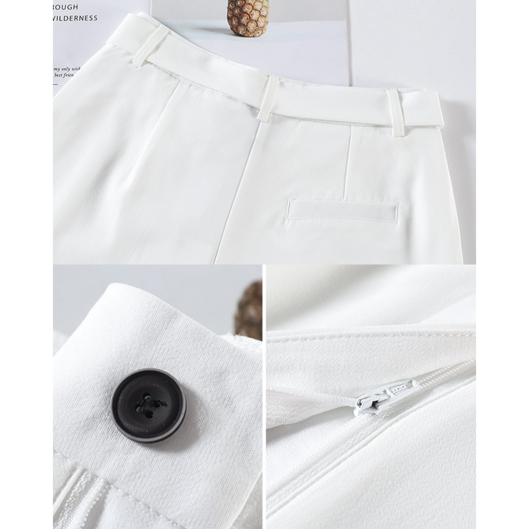 Ivy Drape Tie-Waist Trousers