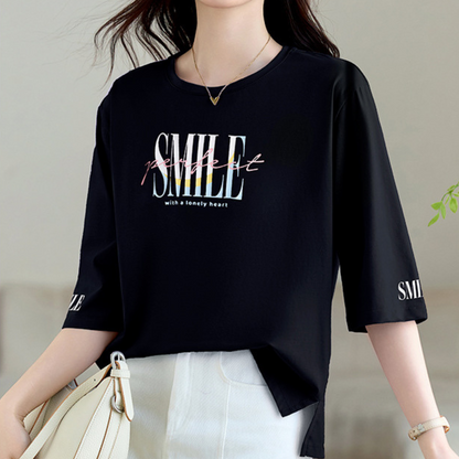 Liora Pastel Lettering T-Shirt