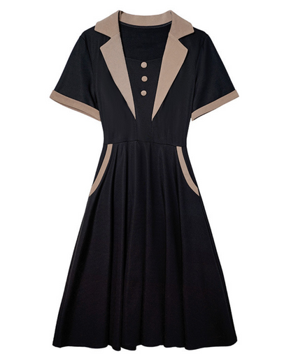June Ease Panel Midi Dress