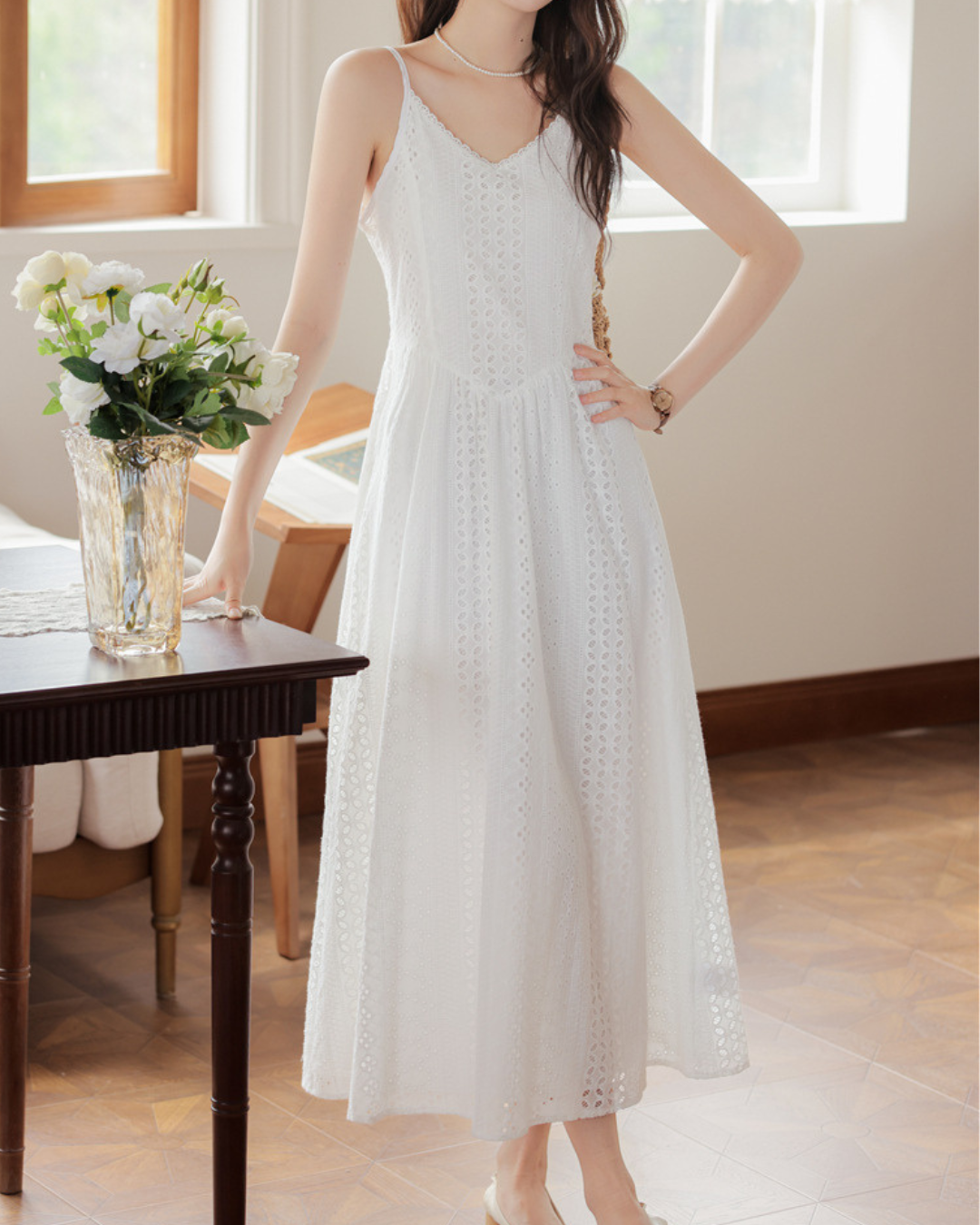 Lilia Whisper Cotton Sundress