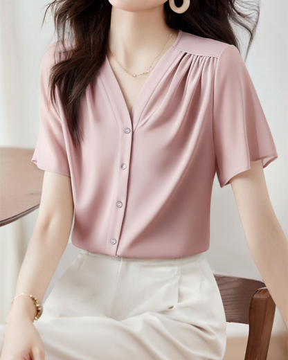 Sierra Soft Drape Chiffon Blouse
