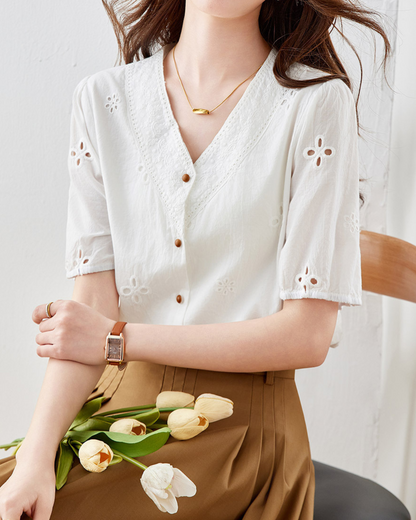 Flora Light Garden Blouse