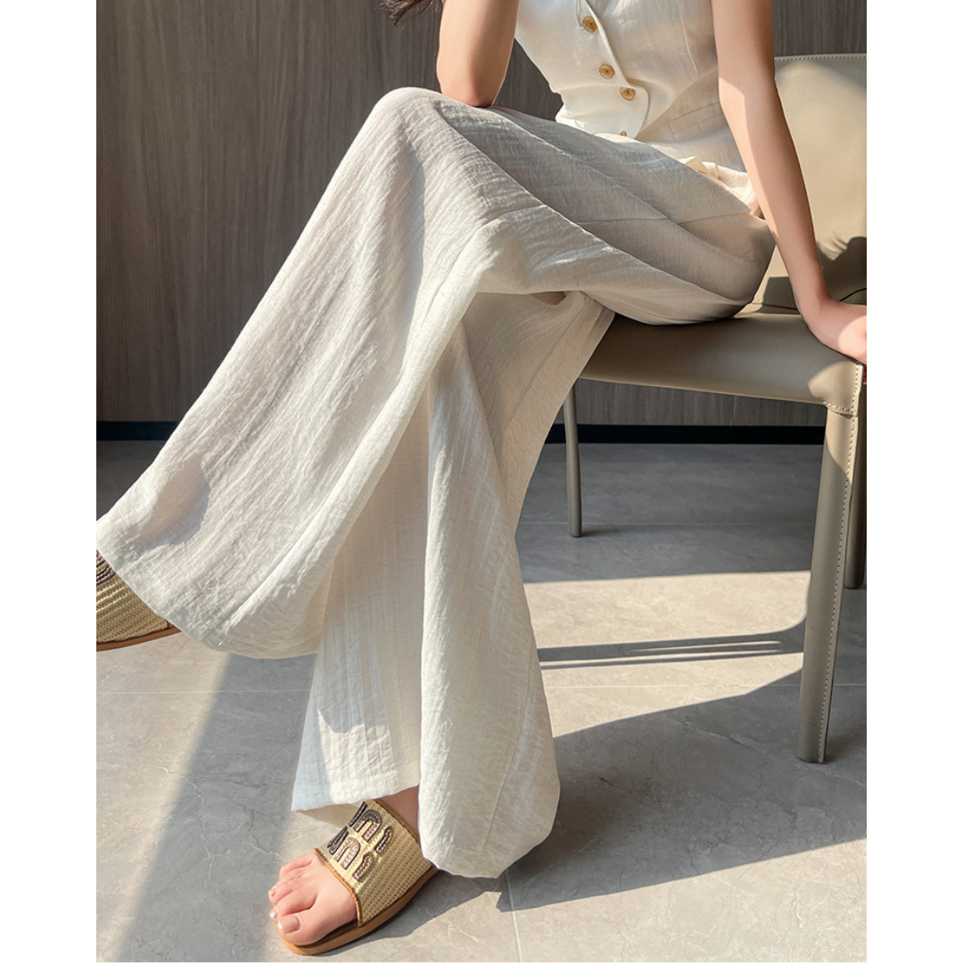 Lora Drift Waist Tie Trousers