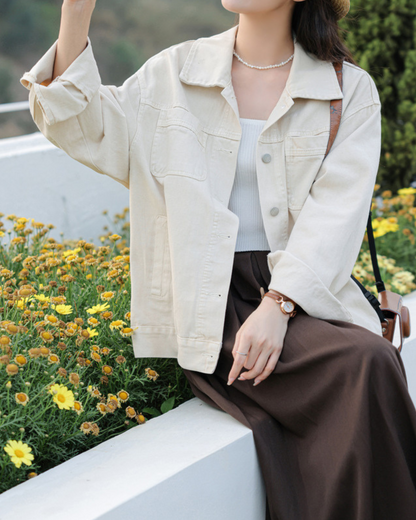 Elise Calm Soft Denim Jacket