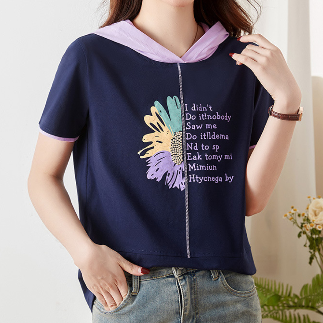 Avia Bloom Script Hoodie T-Shirt