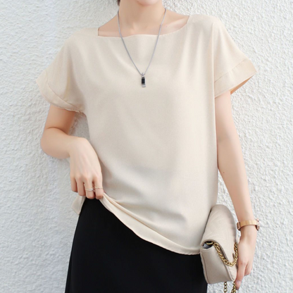 Isla Airy Curve Sleeve Blouse