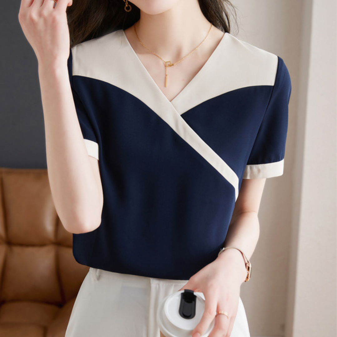 Marin Fold Trim T-Shirt