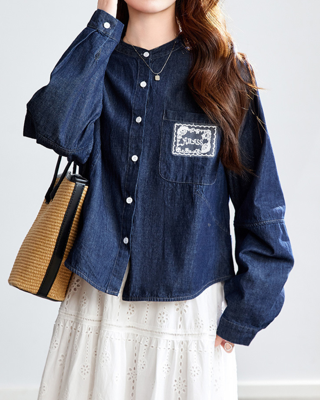Elodie Soft Indigo Shirt
