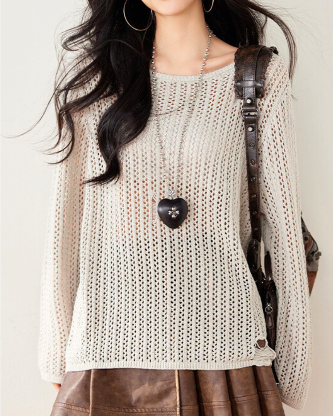 Miela Airy Net Knit