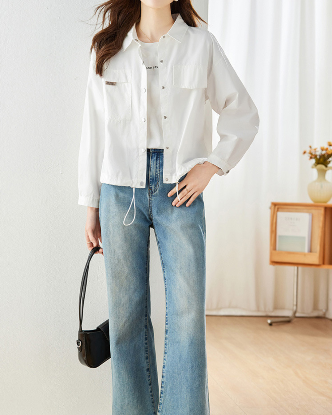 Talia Ease Utility Cotton Jacket