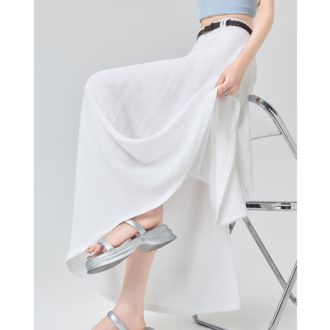 Rue Soft Pleat Maxi Skirt