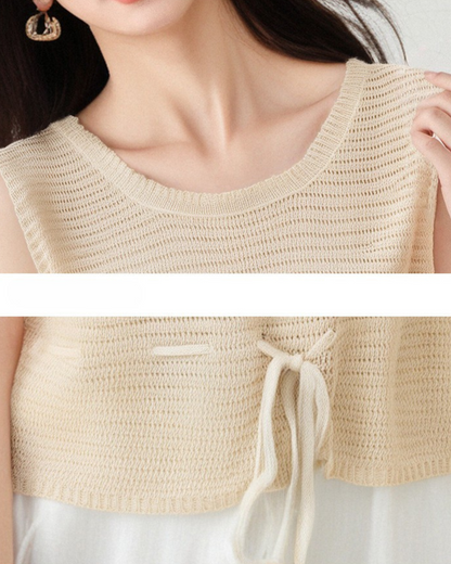 Elara Tie Hem Knit Tank