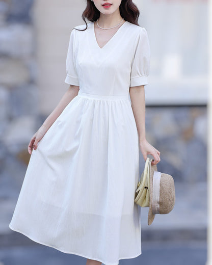 Arden Light Pleat Midi Dress