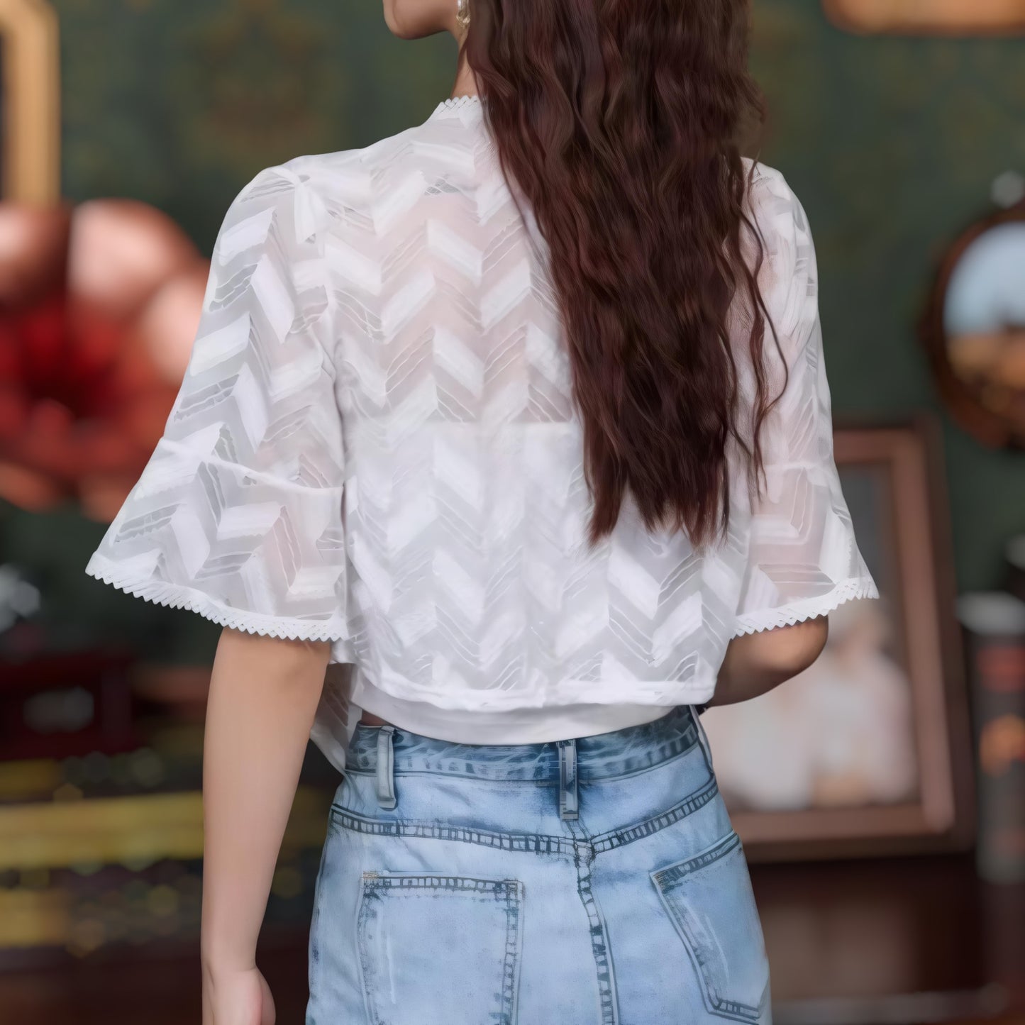 Lina Drift Lace Coverup